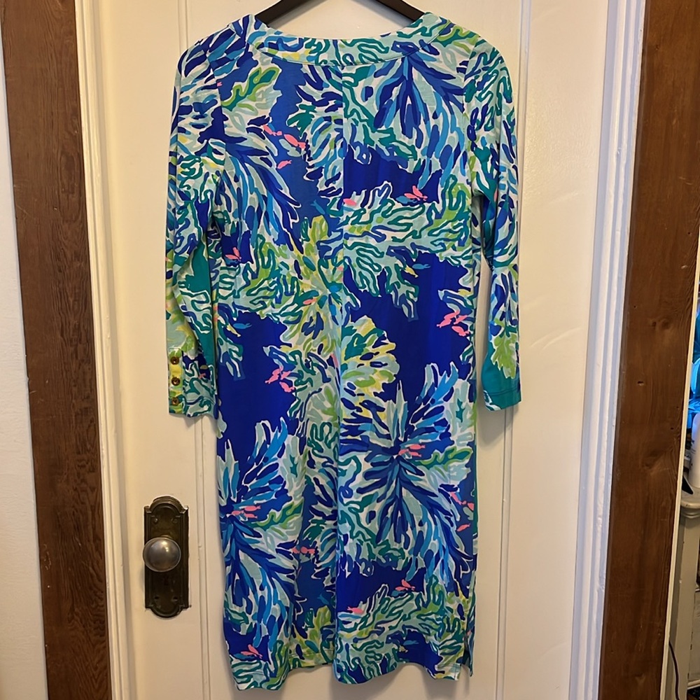 Lilly Pulitzer RIVA Dress - WADE AND SEA. Size Medium - Picture 5 of 8